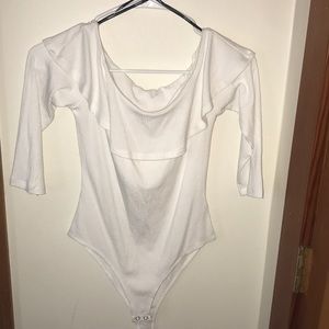 White Knit/bodysuit (new)